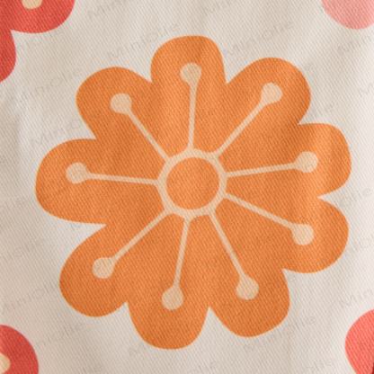 Salopette con tasche a fiori per neonati e bambini - image 6