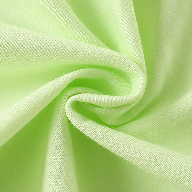 Maglietta estiva verde con farfalle per bambina - image 4