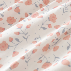 Tutina per neonato con stampa ibisco e volant - image 5