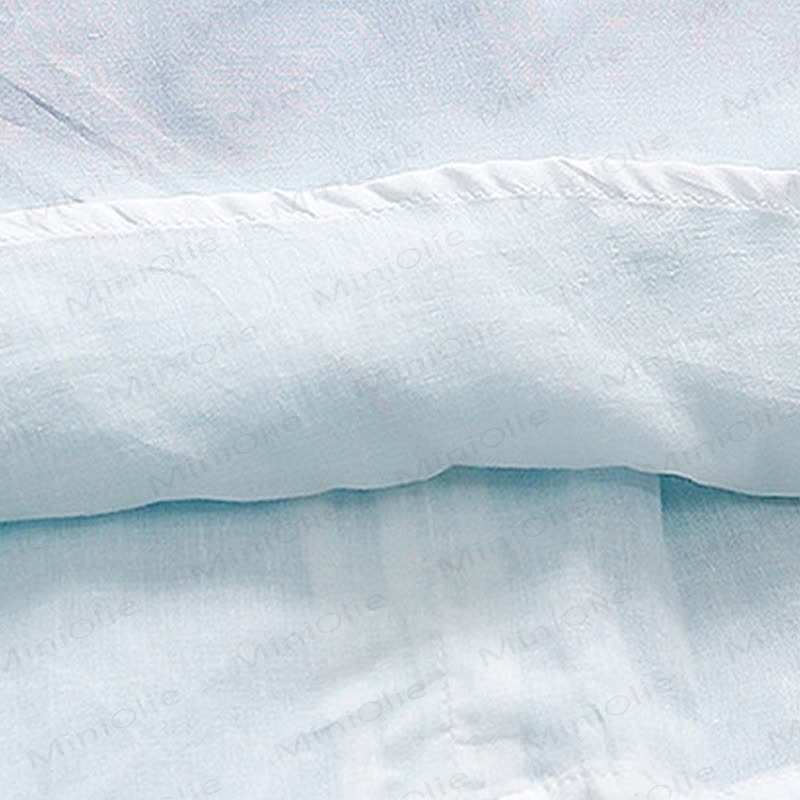 Vestito senza maniche in tulle di cotone per bambina - image 8