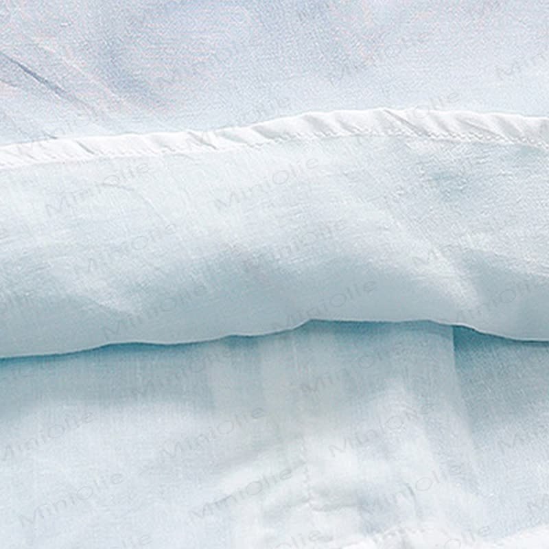 Vestito senza maniche in tulle di cotone per bambina - image 8