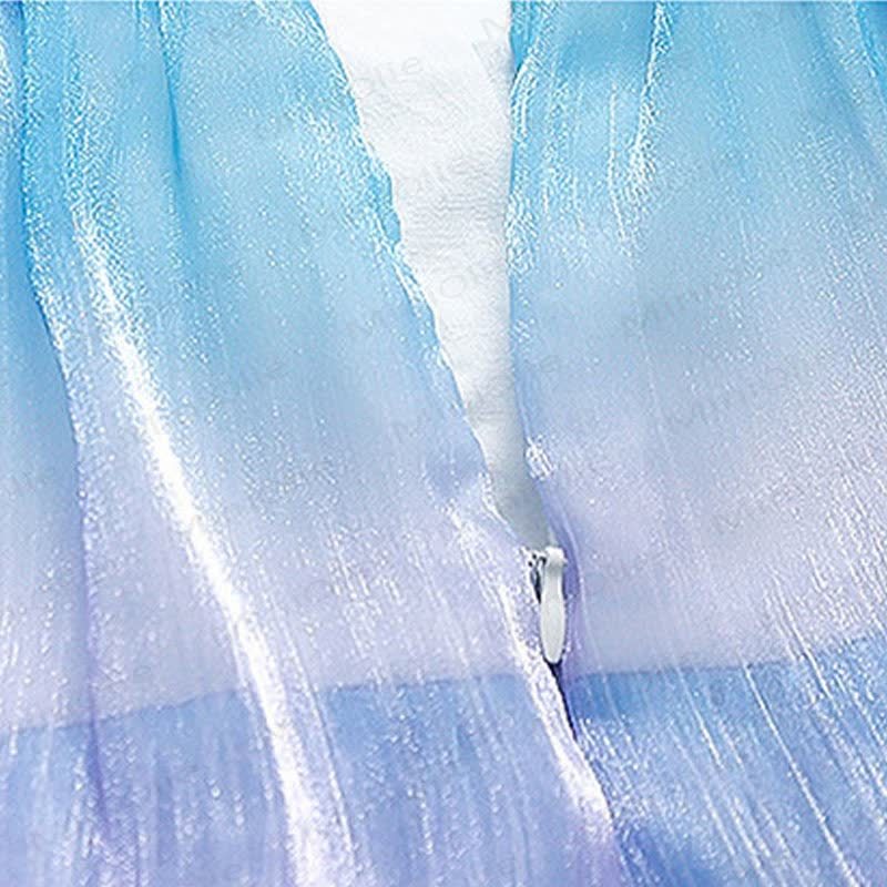 Vestito senza maniche in tulle di cotone per bambina - image 6