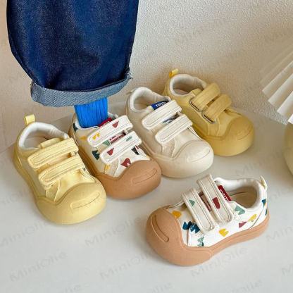 Scarpe casual unisex in tela per bambini - image 1