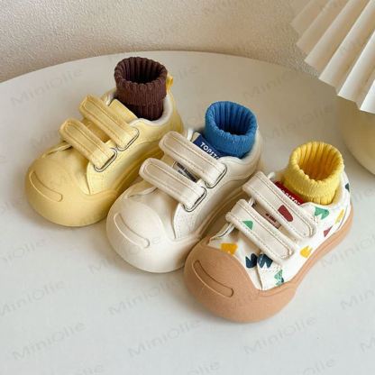 Scarpe casual unisex in tela per bambini - image 3