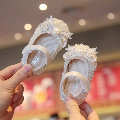 Scarpe con fiocco per bambina - image 4