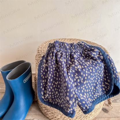 Pantaloncini da bambina con stampa leopardata - image 5