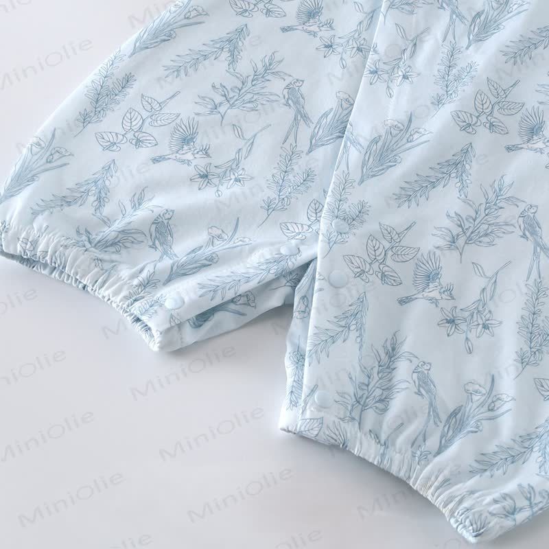 Kimono con uccellini e fiori - image 7