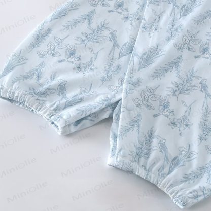 Kimono con uccellini e fiori - image 7