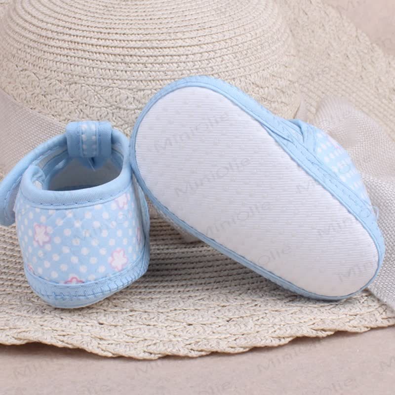 Scarpine a quadri con margherite per bambina - image 4