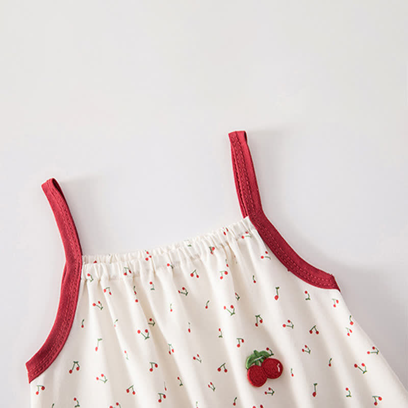 Tutina per neonati bianca/marrone con stampa e spalline - image 6