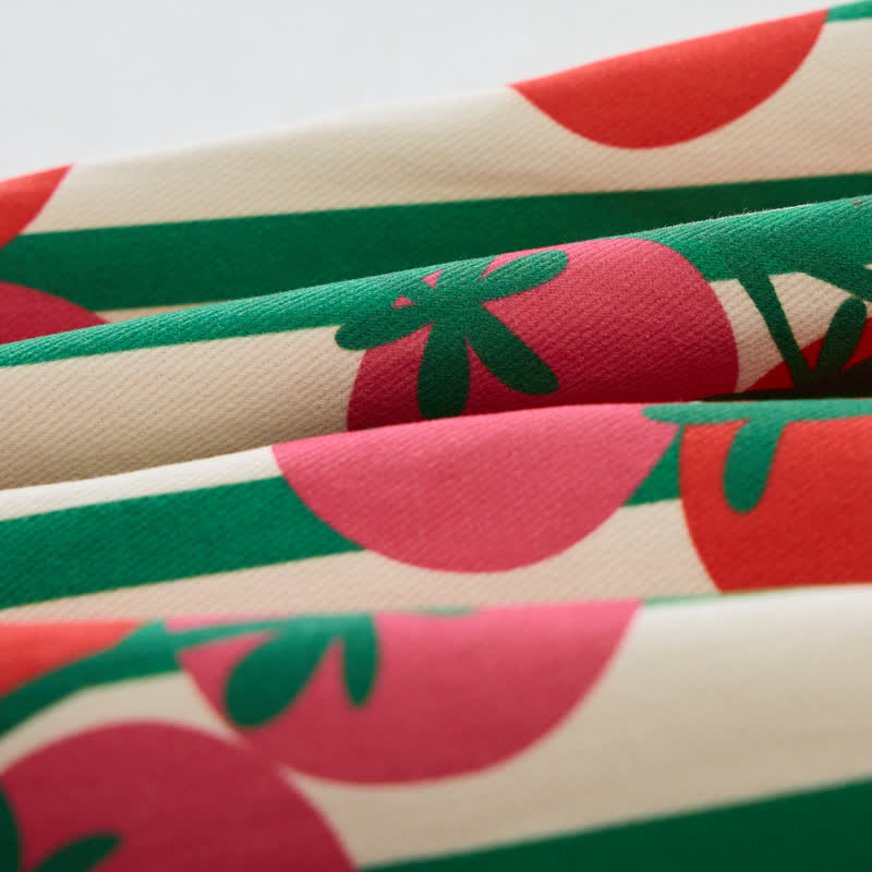 Salopette con tasche per neonati e bambini piccoli con pomodori - image 6