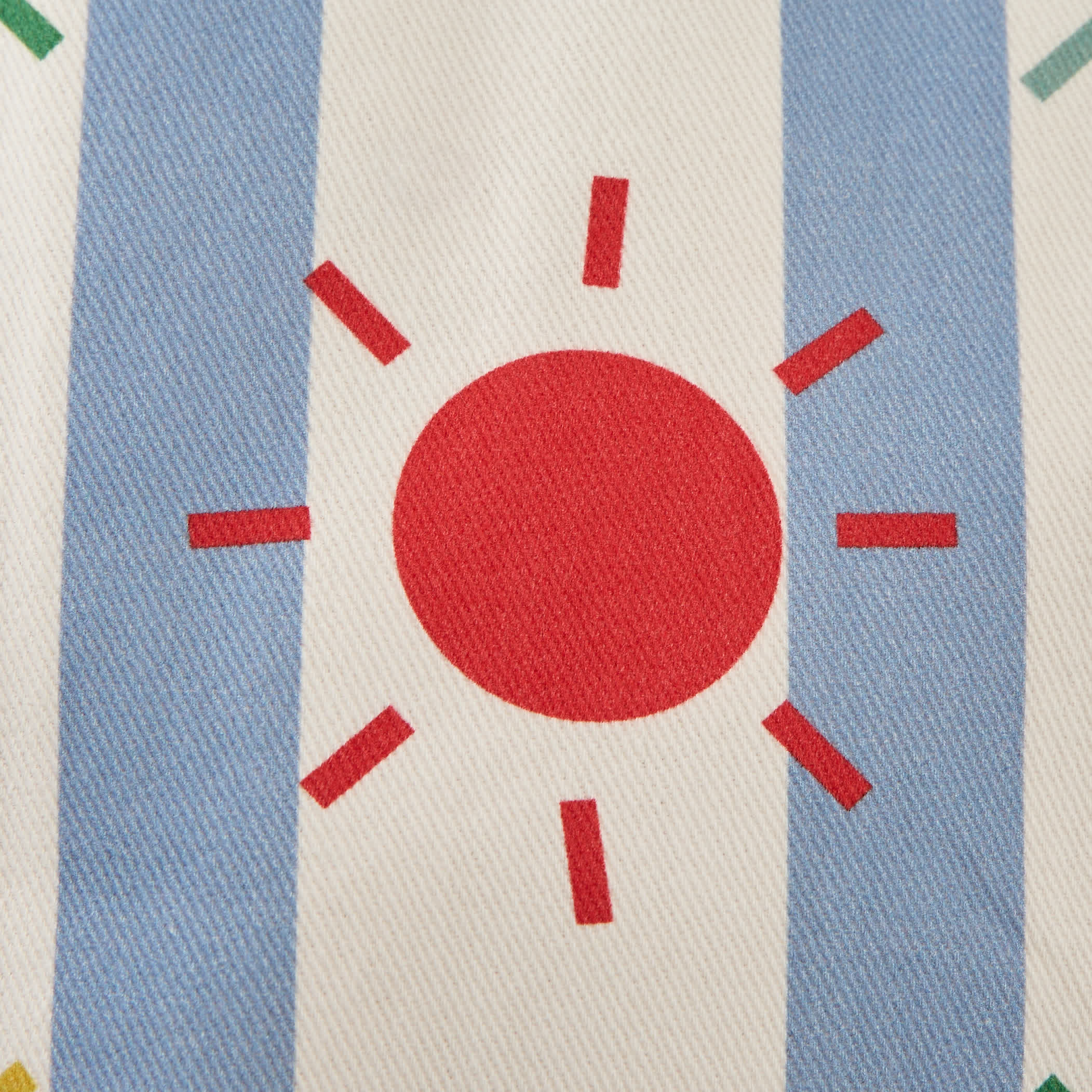 Salopette a righe con stampa solare per neonati e bambini piccoli - image 7