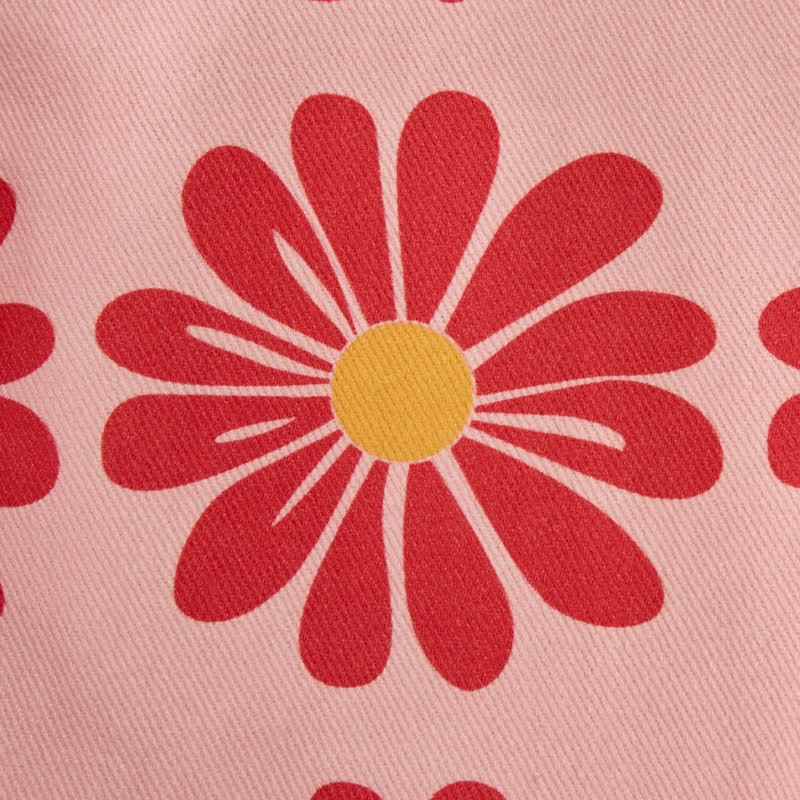 Salopette rosa a fiori per neonati e bambini piccoli - image 6