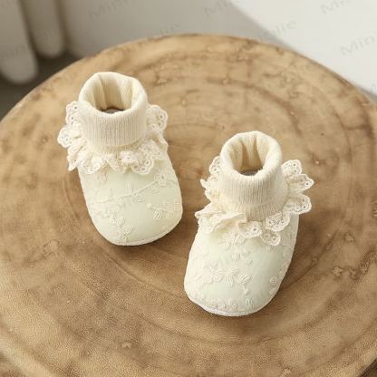 Calzini e scarpe Baby Lace ricamati - image 14