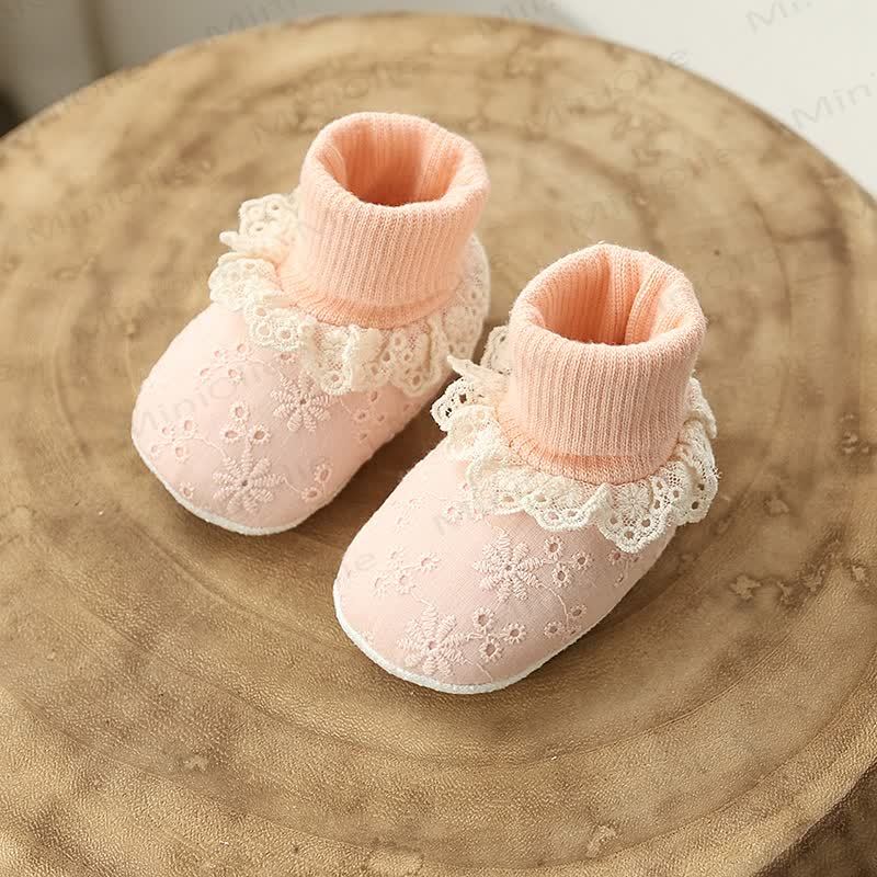 Calzini e scarpe Baby Lace ricamati - Rosa - 10-14 mesi - image 16