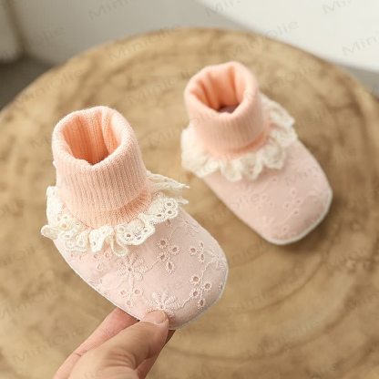 Calzini e scarpe Baby Lace ricamati - image 18