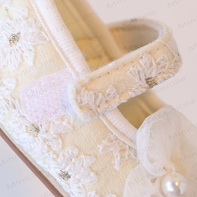 Scarpine da bambina con fiori - image 9
