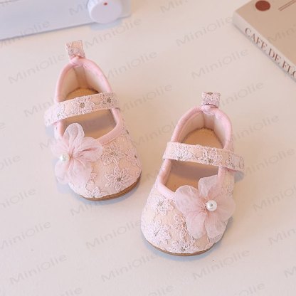 Scarpine da bambina con fiori - image 14