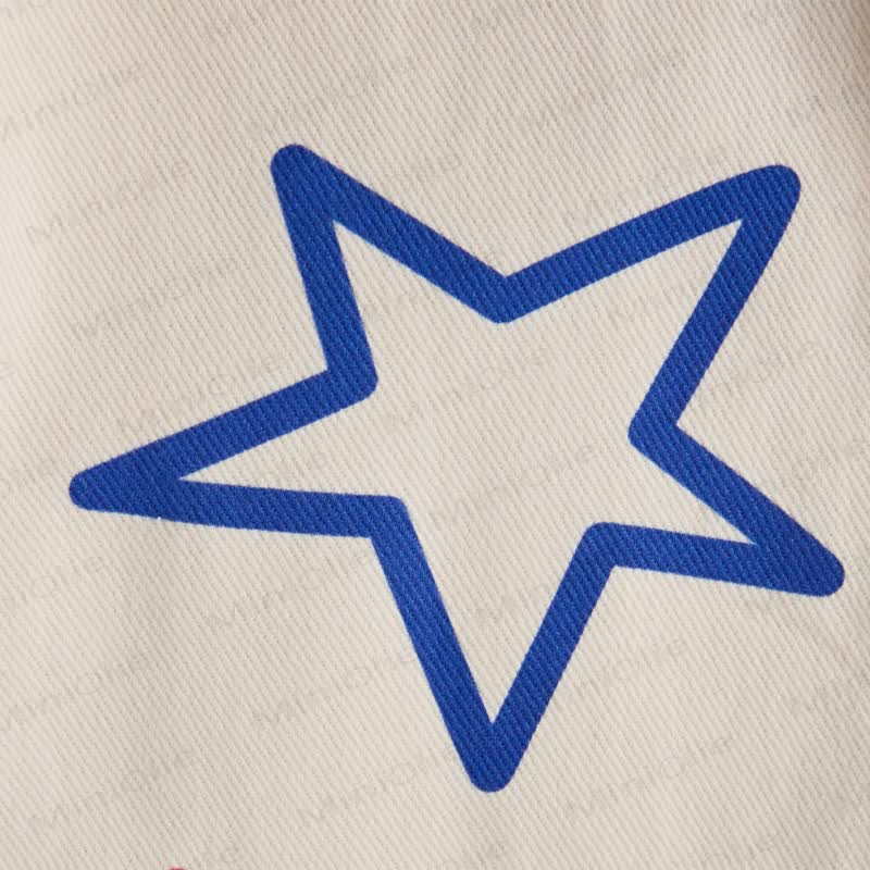 Tutina beige con stelle per neonati e bambini piccoli - image 7