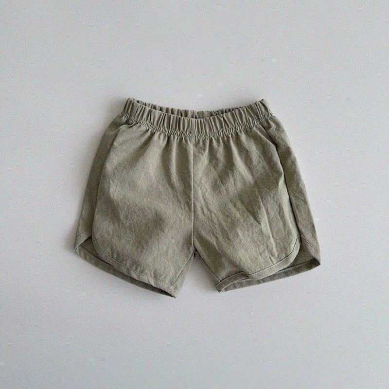 Pantaloncini morbidi per neonati e bambini piccoli - Cachi - 3-4 anni - image 2
