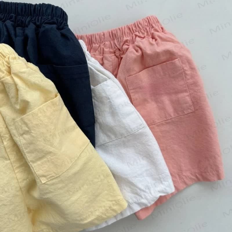 Pantaloncini a tinta unita per bambini - image 6
