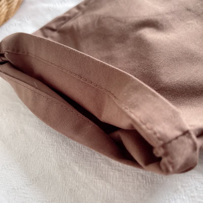 Completo da bambino composto da polo senza maniche a righe con motivo elefante e pantaloncini. - image 9