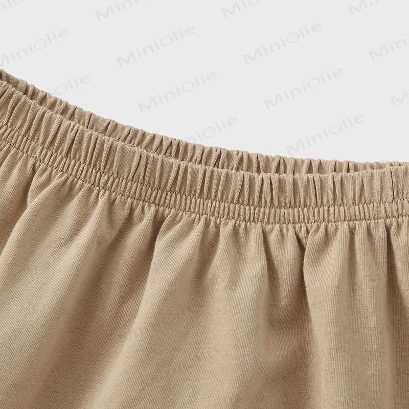 Pantaloncini con stampa di orsetto in stile cartone animato - image 7