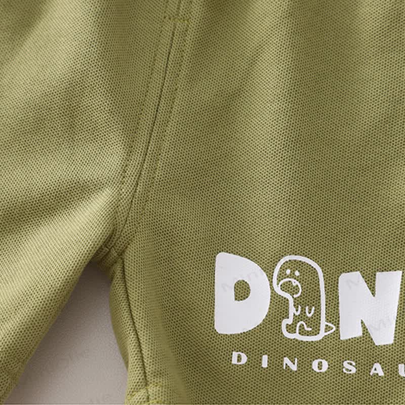 Completo da bambino con polo e pantaloncini della collezione Dino, completo di borsa. - image 7