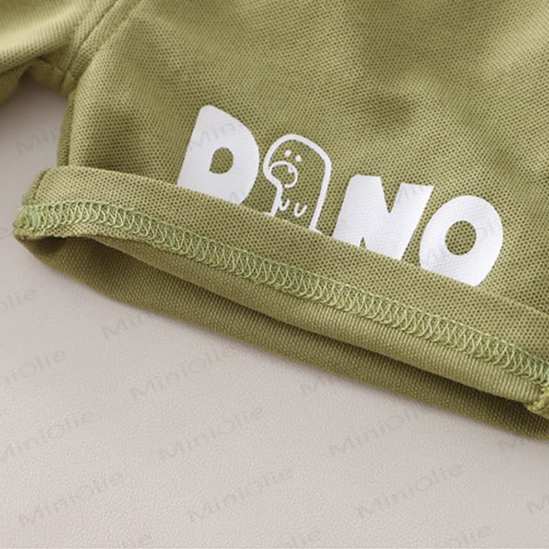 Completo da bambino con polo e pantaloncini della collezione Dino, completo di borsa. - image 8