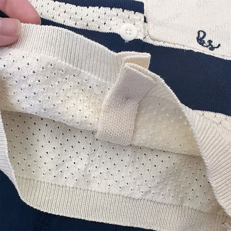Polo a maglia aperta o pantaloncini a tinta unita per bambini piccoli - image 7