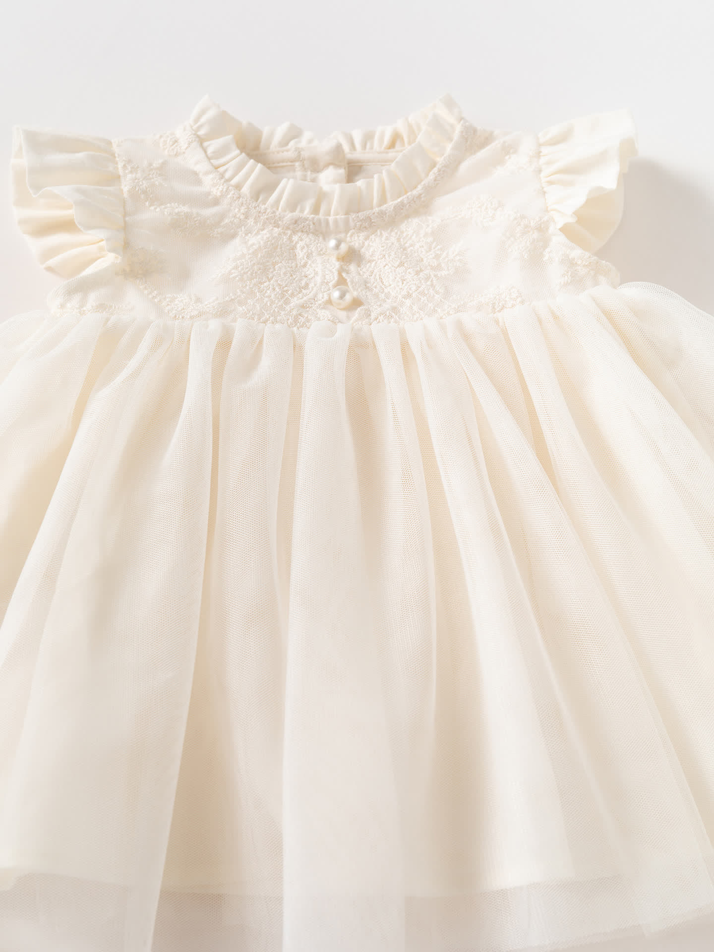 Vestito da principessa bianco per neonata - image 4