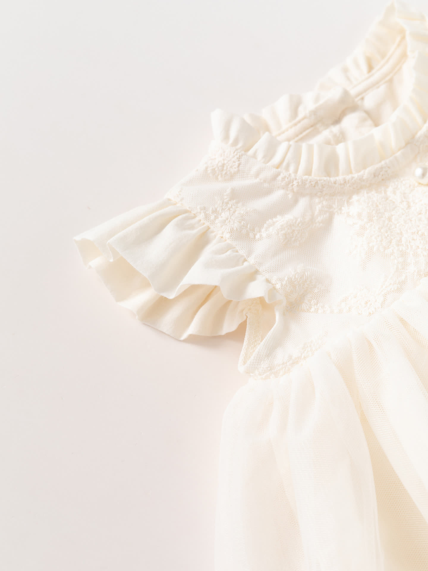 Vestito da principessa bianco per neonata - image 6