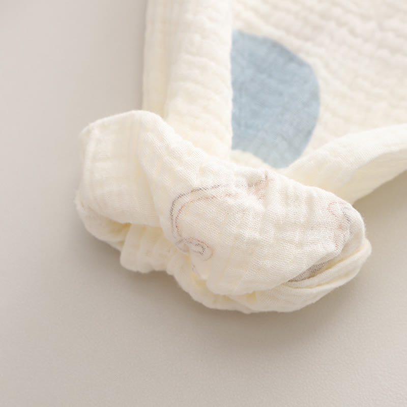 Set pigiama da 2 pezzi per neonato/a con stampa di coniglietto bianco. - image 12