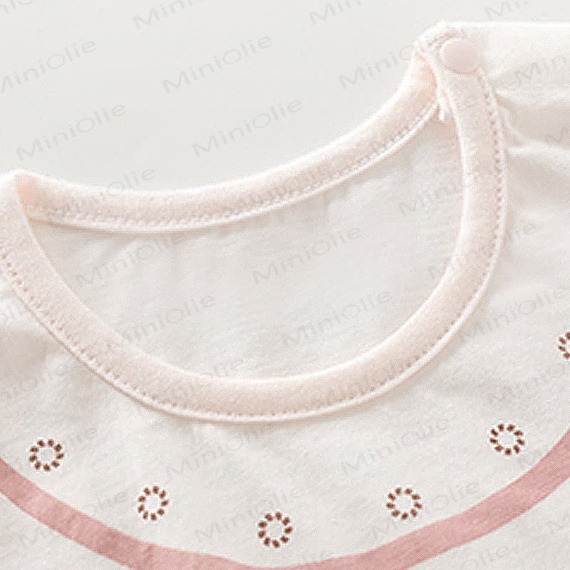 Completo due pezzi con stampa orsetto e pantaloncini - image 6
