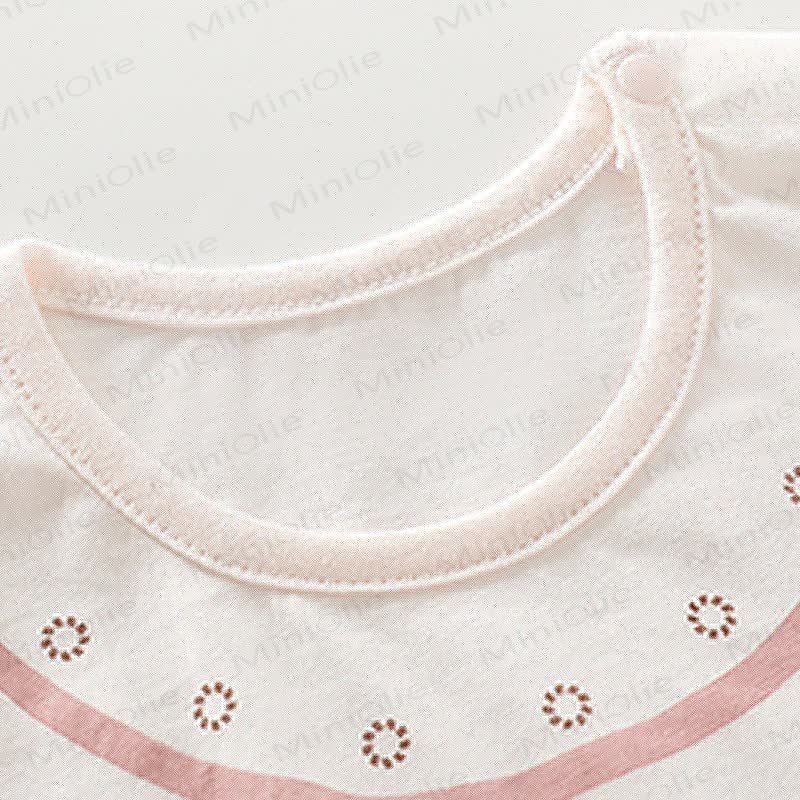 Completo due pezzi con stampa orsetto e pantaloncini - image 6