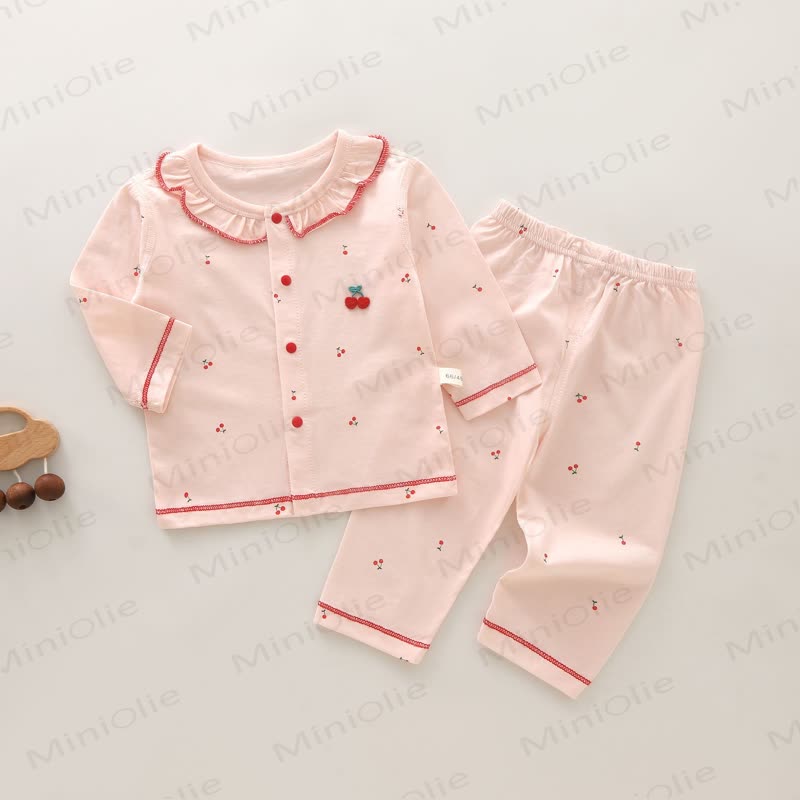 Completo Baby Sweet Cherry a maniche lunghe - Rosa - 24-36 mesi - image 2