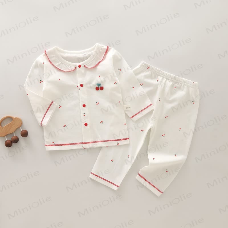 Completo Baby Sweet Cherry a maniche lunghe - Bianco - 24-36 mesi - image 3