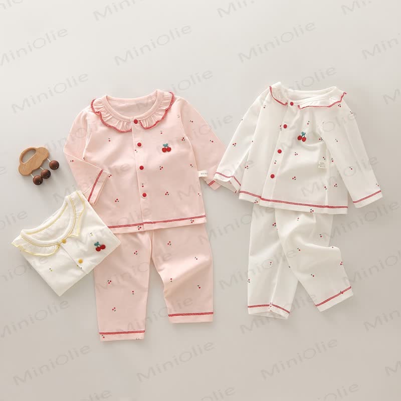 Completo Baby Sweet Cherry a maniche lunghe - image 1
