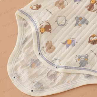 Confezione da 3 body per neonati in cotone con stampa animalier - image 5