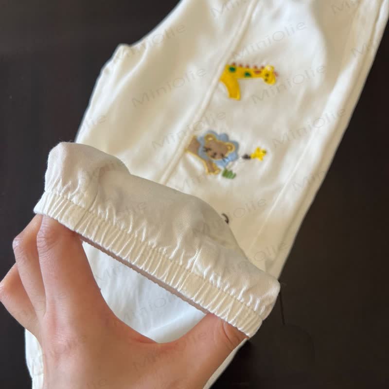 Pantaloni per bambini con ricami di animali dei cartoni animati - image 6