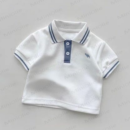 Completo da neonato composto da polo e pantaloncini classici, due pezzi. - image 5