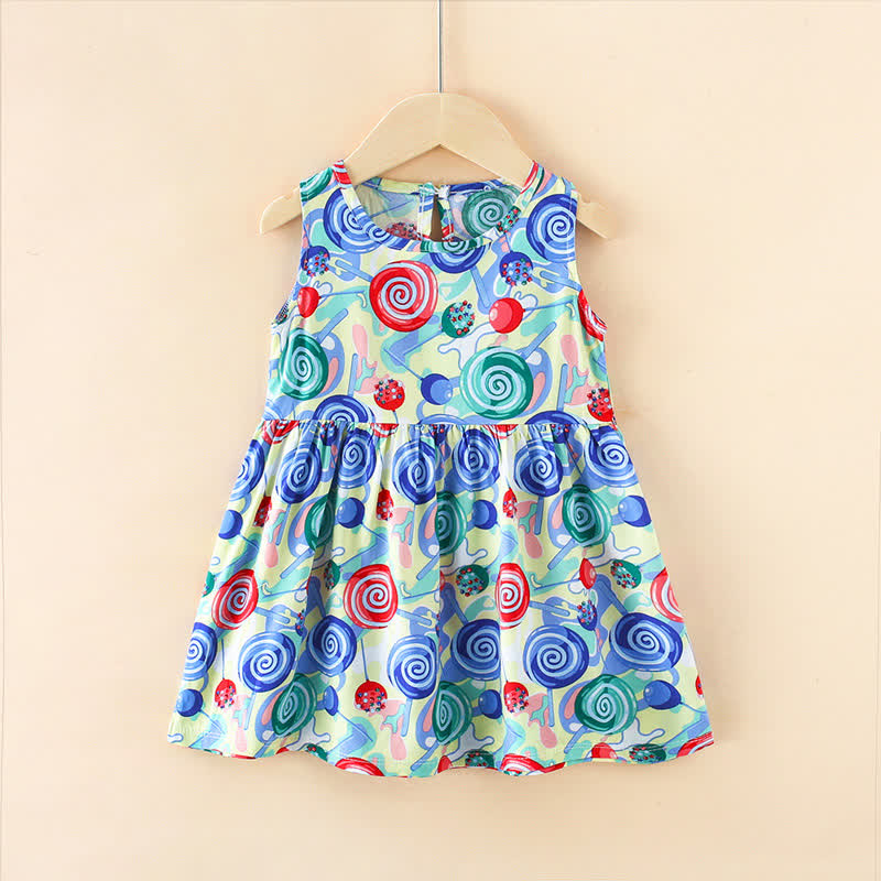Vestito estivo per bambina con stampa floreale/animali - Caramella Blu - 10-11T - image 17