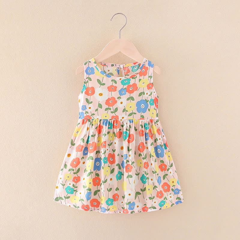 Vestito estivo per bambina con stampa floreale/animali - Fiori colorati - 10-11T - image 30