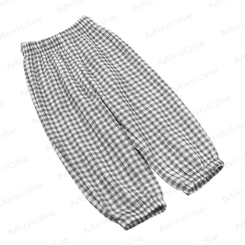 Pantaloni a palloncino in cotone con stampa floreale per bambini Kids Tales - Grigio - 8-9T - image 5