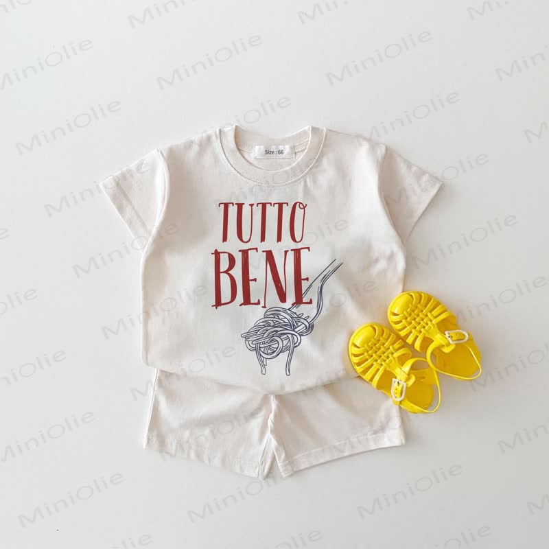 TUTTO BENE Set bianco 2 pezzi bebè - Bianco - 18-24 mesi - image 1