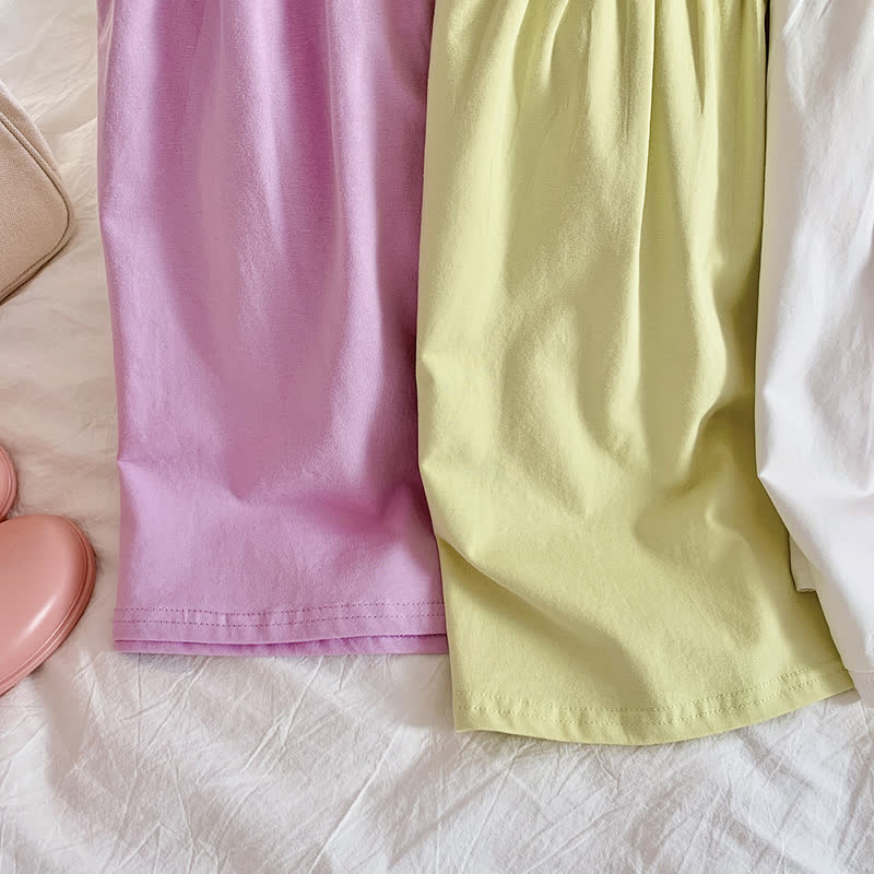 Vestito senza maniche per bambina con ricami a tema frutta. - image 11