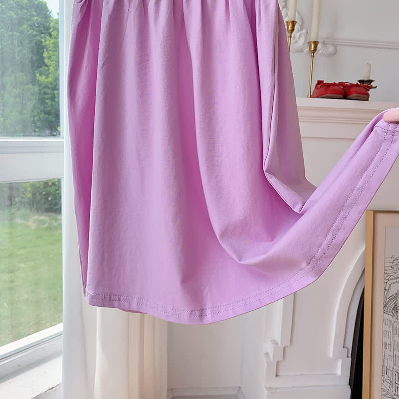 Vestito senza maniche per bambina con ricami a tema frutta. - image 12