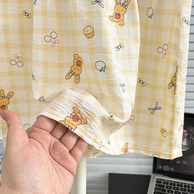 Vestito senza maniche con stampa a fiocco per bambina - image 8