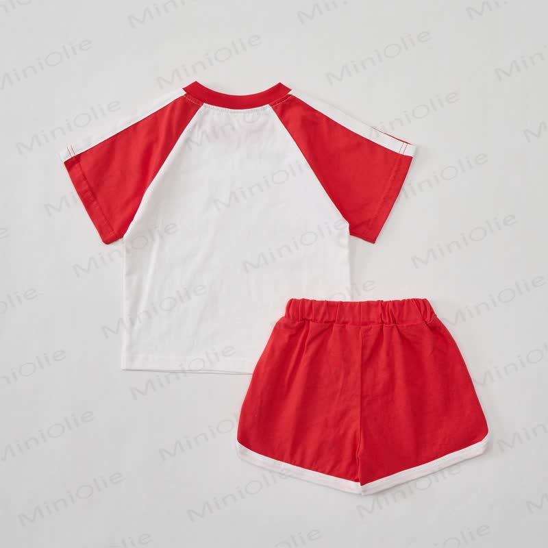 Completo t-shirt rosso baby ITALIA - image 7