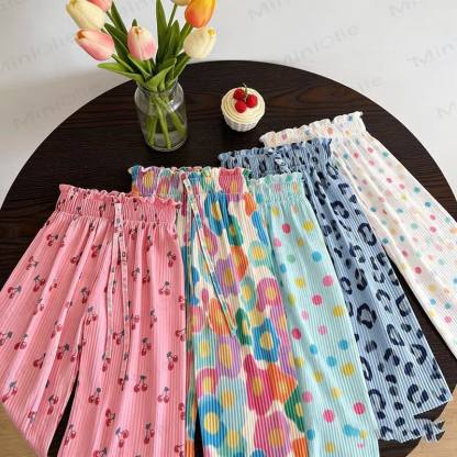 Pantaloni a gamba larga per bambine - image 1